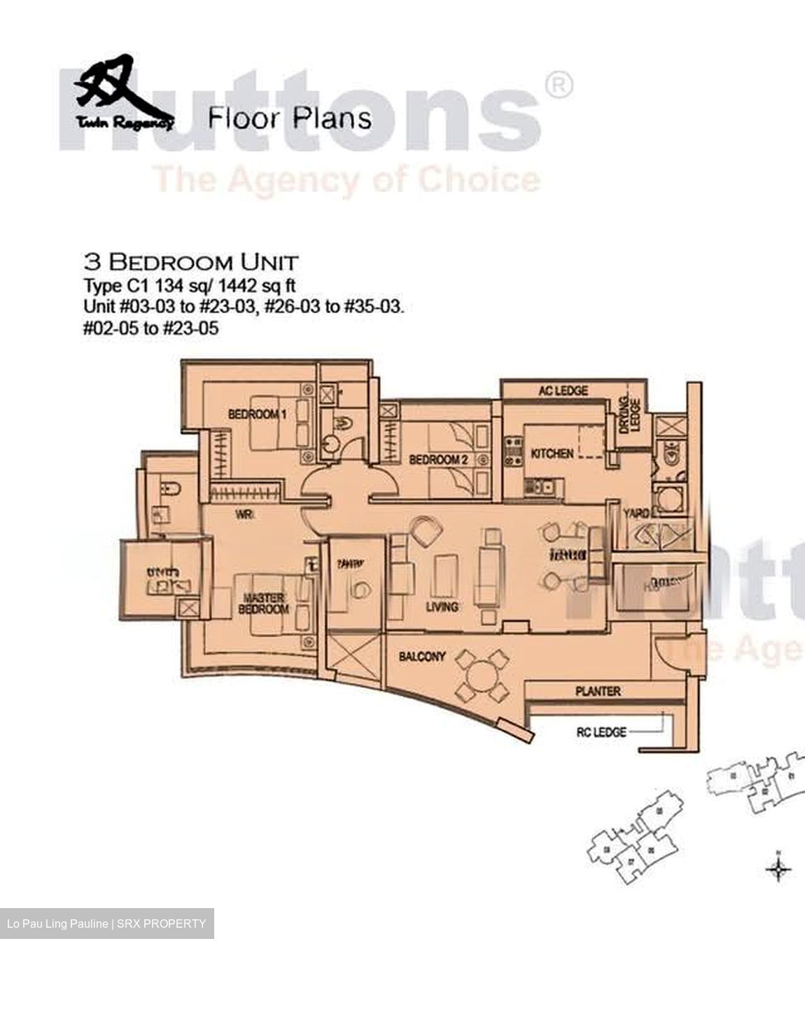 Twin Regency (D3), Condominium #567690991